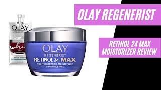 Olay Regenerist Retinol 24 Max Moisturizer Review [upl. by Merle]