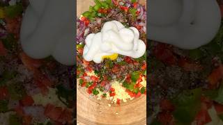 Easy egg salad recipe eggsalad easyrecipe short [upl. by Amlus]