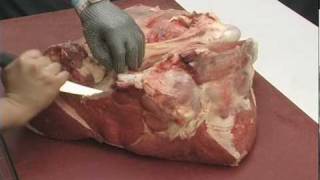 Beef Hindquarter Topbit SilversideThick Flank Primal Removal [upl. by Lane429]