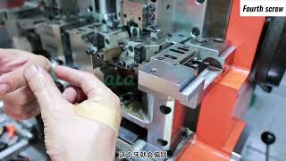 QLQYTSM3 Technical instructions for use of Y teeth stamping machine mould spare parts adjustment [upl. by Einnaffit690]