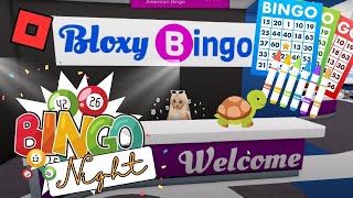 LIVE BINGO NIGHT in ROBLOX BLOXY BINGO American Style Bingo [upl. by Threlkeld]