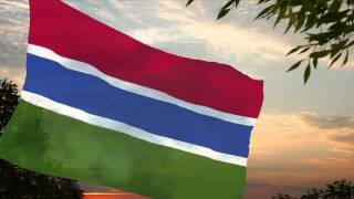 National Anthem of Gambia ✪ Lhymne national de la Gambie Nationalhymne Gambia [upl. by Nahgeam495]