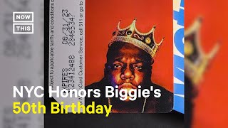 LimitedEdition MetroCards Released for Biggie Smalls Birthday [upl. by Yeliab]