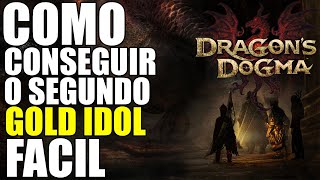 DRAGONS DOGMA 2022  GOLD IDOL EM 1 MINUTO [upl. by Einavoj]