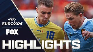 Ukraine vs Belgium Highlights  UEFA Euro 2024 [upl. by Scheld681]