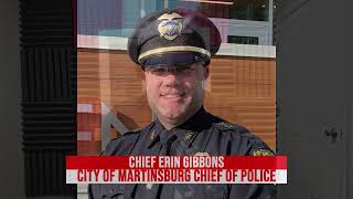 Eastern Panhandle Talk City of Martinsburg Chief of Police Erin Gibbons 12142023 [upl. by Brosy]