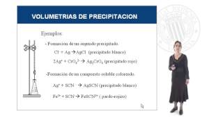 Volumetrías de precipitación   UPV [upl. by Sterner]