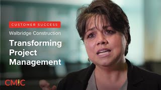 Walbridge Construction Enhances Efficiency with CMiC Software A Customer Success Story [upl. by Gaylor]