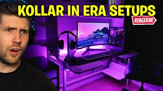 REAGERAR PÅ ERA GAMINGSETUPS FÖLJARES SETUPS DEL 1 [upl. by Ynohtnaeoj271]