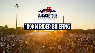 109km Cape Town Cycle Tour Cycle Tour Rider Brief 2024 [upl. by Fabiolas702]