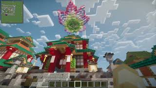 Minecraft Mine colonies Mod Base Tour unfinished [upl. by Risay]