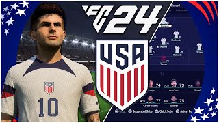 Berhalters USMNT Copa America Tactics  EA FC 24 [upl. by Neumeyer606]