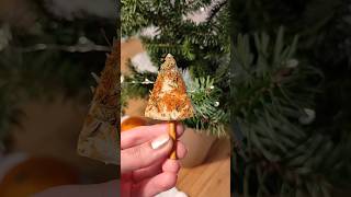 Appetizer for New Years and Christmas table  Snack cheese asmr christmas recipe shorts [upl. by Irina]