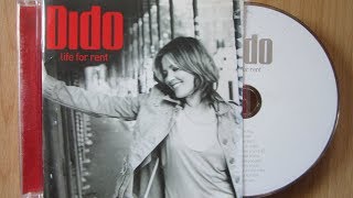 Dido  Life For Rent  unboxing cd [upl. by Nickey]