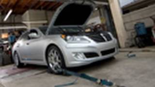 2011 Hyundai Equus Dyno Test [upl. by Ahseetal]