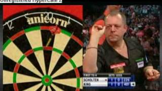 Mervyn King 170 checkout against Roland Scholten [upl. by Yevi768]