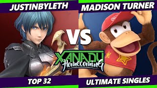 Homecoming 500  Justinbyleth Byleth Vs Madison Turner Diddy Kong Smash Ultimate  SSBU [upl. by Kary]