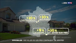 Immobilier  ces villes où les prix continuent de grimper [upl. by Jariah]