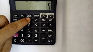 how to use TAX TAX on calculator in hindi [upl. by Hsemin]