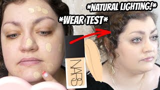 new NARS Light Reflecting FOUNDATION  4 day wear test natural lighting flash test [upl. by Sutherland]