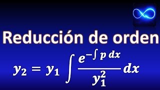 82 Reducción de orden Demostración de fórmula [upl. by Strawn]