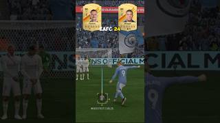 The Evolution of Haaland VS Mbappé FIFA 22  FC 24 Free Kicks shorts [upl. by Oba]