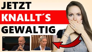 Weidel flippt aus  Absolute Entgleisung  Bei Lanz Erklärung [upl. by Nosiddam]