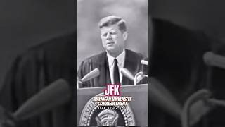 John F Kennedy  Peace Speech 1963 [upl. by Aire]