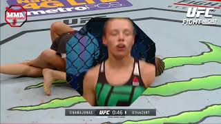 MUST SEE NAMAJUNAS vs VANZANT Bloody Battle between two sweet but deadly beauties HD [upl. by Nichola]