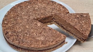 Voici le gâteau croustillant au chocolat que vous allez adorer ✔ [upl. by Ovatsug]