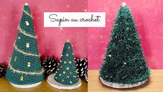 Tuto chemin de table père noël au crochet [upl. by Anitsej]