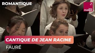 Fauré  quotCantique de Jean Racinequot Sofi Jeannin  Maîtrise de Radio France [upl. by Ayama612]