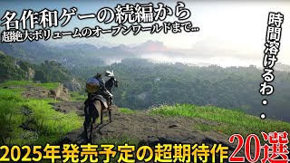 時間溶けるって2025年発売予定の新作ゲームが大作ラッシュ過ぎる世界が注目オープンワールド紅の砂漠からSIEの名作和ゲーパタポン続編おすすめゲーム20選【PS5PS4SwitchPC】 [upl. by Earahc178]