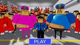 Secret TSUNAMI BARRY Mode Secret Prisoners Walkthrough Full GAMEPLAY roblox ScaryObby [upl. by Lamraj]