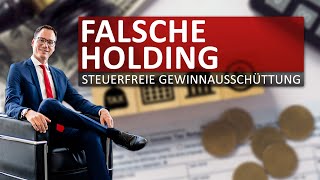 Sinnlose Steuergesetze Gewinnausschüttungen einer GmbH NICHT steuerfrei [upl. by Ciaphus]