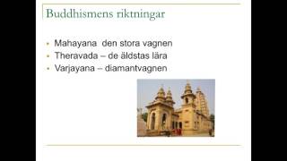 Buddhism skrift och inriktning [upl. by Aida]