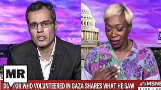 Doctor’s Gaza Experience Brings MSNBC’s Joy Reid To Tears [upl. by Avir]