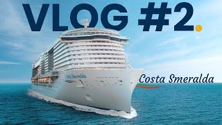 VLOG CROISIÈRE COSTA SMERALDA 2023 2 [upl. by Vipul502]