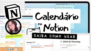 Notion Calendar Agenda do Google integrada ao Notion finalmente com Malu Oliveira [upl. by Tengler755]