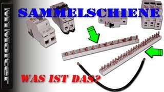 Sammelschiene  3 Phasenschiene 10mm² für FI und LS  was ist das Von M1Molter [upl. by Arytahs211]