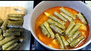 Это блюдо обязательно попробовать каждый Вкуснее чем голубцы Долма из виноградный листьев [upl. by Iznik784]