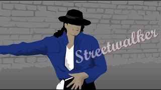 Michael Jackson  Streetwalker animated film [upl. by Aronaele]