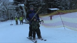 SkiSaison auf dem Eisenberg hat begonnen [upl. by Yrokcaz]