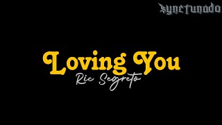 LOVING YOU  RIC SEGRETO  KARAOKE  MINUS ONE [upl. by Junji]