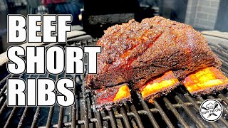 Ep 53 Beef Short Ribs Kamado Joe Classic 2 [upl. by Woll]