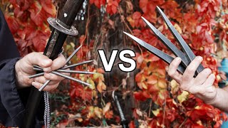 BoShuriken VS Throwing Knives Lords of the Blades Ep22 [upl. by Eelarak570]