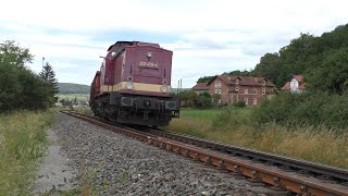 50 36165 mit Sonderzug Gotha  Schleusingen  HTB Umleiter über Oberhof [upl. by Aehta]