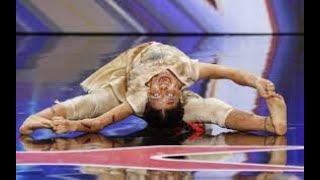 MustSee Performance by Contortionist Arshiya on Americas Got Talent Premiere [upl. by Ley]