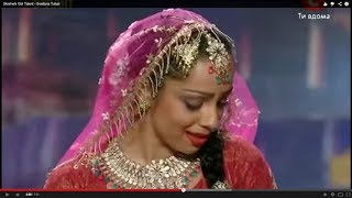 Ukraines Got Talent  Bollywood Mujra Kathak dance by Svetlana Tulasi [upl. by Yneffit644]