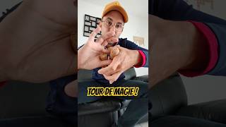 Tour de magie avec deux bouchons  jexplique magie [upl. by Haida]